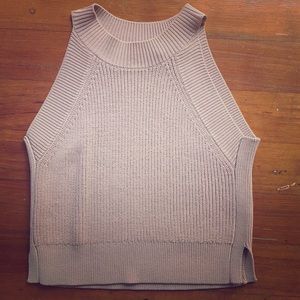 Wilfred knit high neck top